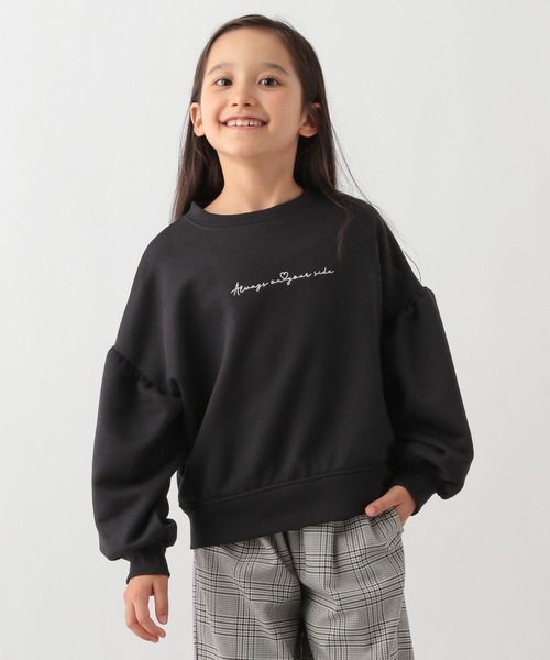 GLOBAL WORK Smile Seed Store(グローバルワーク スマイルシードストア)の「裏毛ガールズプリントプルオーバー/キッズ/115343(Tシャツ/カットソー・キッズ・ブラック/ホワイト系その他7/オフホワイト/ピンクベージュ/パープル系その他2/ホワイト・150cm/110cm/130cm/120cm/100cm/140cm)」の12枚目の写真