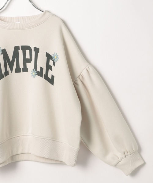 GLOBAL WORK Smile Seed Store(グローバルワーク スマイルシードストア)の「裏毛ガールズプリントプルオーバー/キッズ/115343(Tシャツ/カットソー・キッズ・ブラック/ホワイト系その他7/オフホワイト/ピンクベージュ/パープル系その他2/ホワイト・150cm/110cm/130cm/120cm/100cm/140cm)」の17枚目の写真