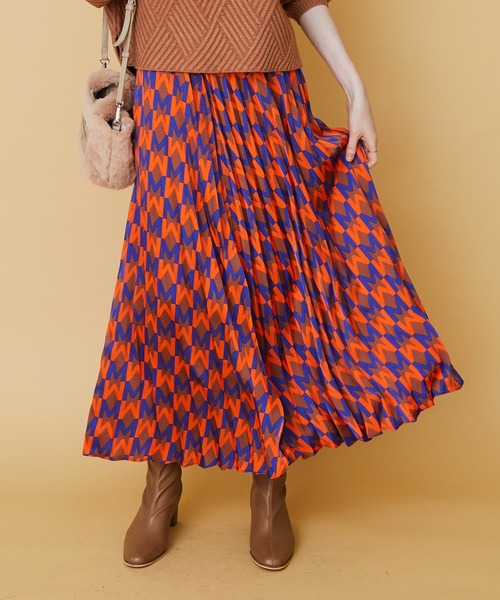 MジオメトリックプリーツSK 