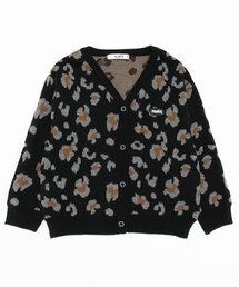 X-girl Stages | レオパード総柄カーディガン(カーディガン/ボレロ)