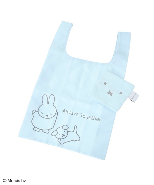 Green Parks(グリーンパークス)の「Miffy/エコBag(エコバッグ/サブバッグ・レディース・パープル/ブルー/ホワイト系その他2・FREE)」の2枚目の写真
