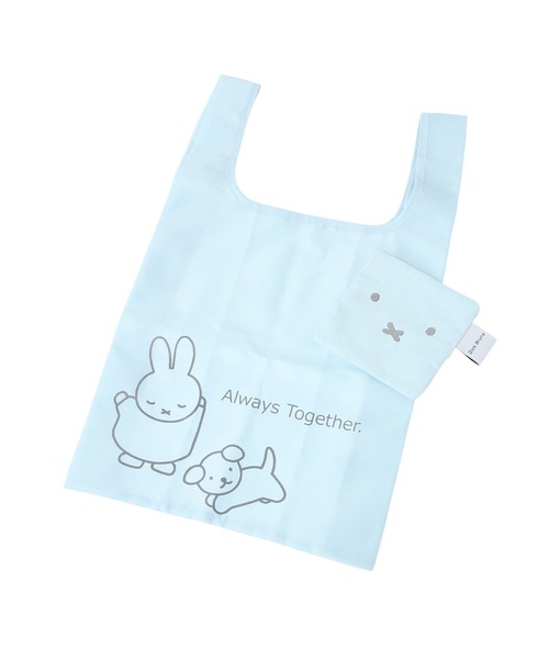 Green Parks(グリーンパークス)の「Miffy/エコBag(エコバッグ/サブバッグ・レディース・パープル/ブルー/ホワイト系その他2・FREE)」の8枚目の写真