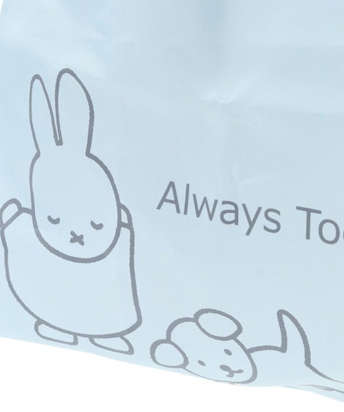 Green Parks(グリーンパークス)の「Miffy/エコBag(エコバッグ/サブバッグ・レディース・パープル/ブルー/ホワイト系その他2・FREE)」の13枚目の写真