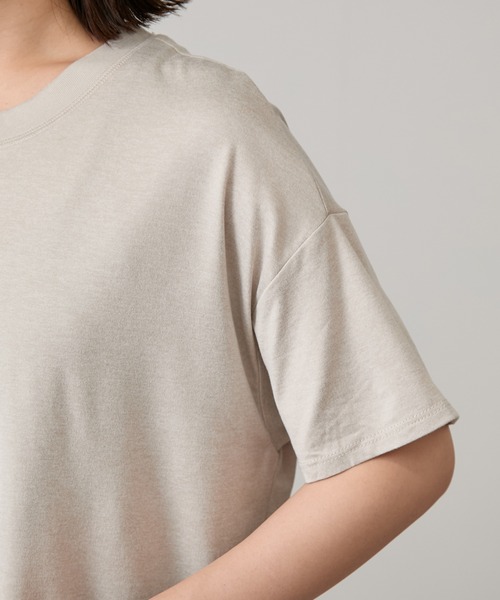 Vuori（ヴオリ）の「【Vuori】Energy Tee エナジーTシャツ（Tシャツ/カットソー・レディース・ホワイト/ベージュ系その他/ブルー系その他/ブラック系その他・M）」の6枚目の写真