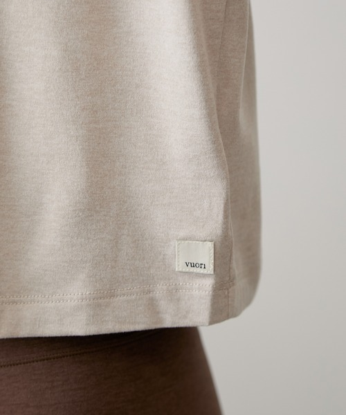 Vuori（ヴオリ）の「【Vuori】Energy Tee エナジーTシャツ（Tシャツ/カットソー・レディース・ホワイト/ベージュ系その他/ブルー系その他/ブラック系その他・M）」の7枚目の写真