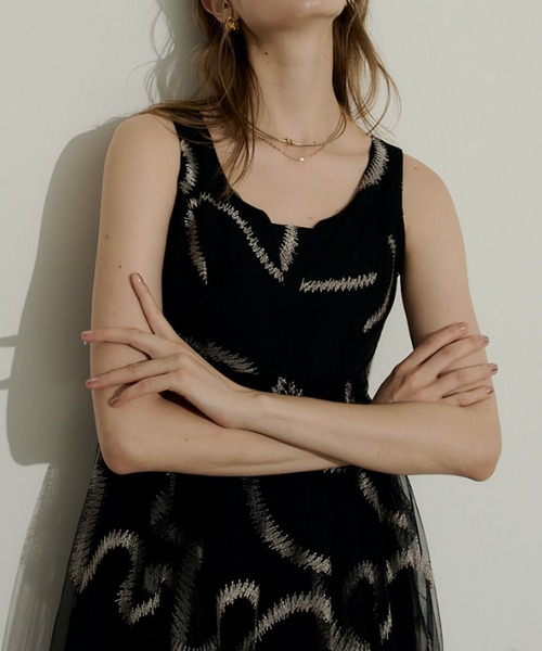 セール】Grafitti cocoon dress（ドレス）｜LE'RURE（リルアー）の