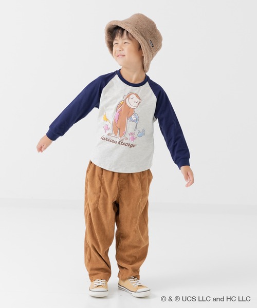 セール】おさるのジョージ 長袖Tシャツ（Tシャツ/カットソー
