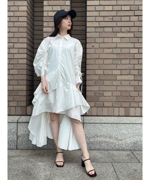 セール/ブランド古着】シャツワンピース（シャツワンピース）｜SNIDEL  