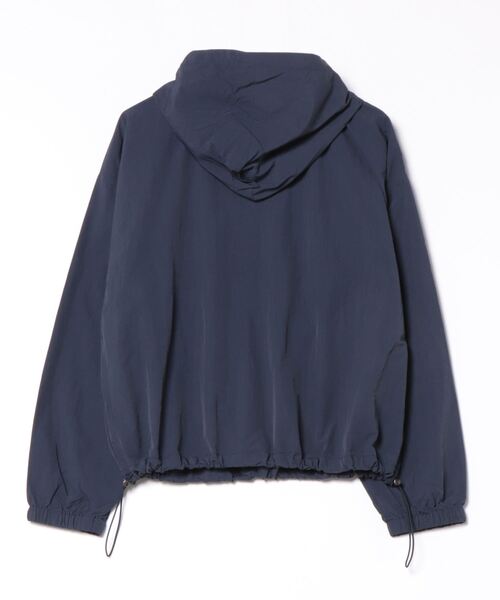nemne store（ネンネストア）の「【keel】配色ドローコードナイロンテックアノラック（ブルゾン・レディース・ネイビー/ブルー/アイボリー/ボルドー・SMALL/MEDIUM）」の7枚目の写真