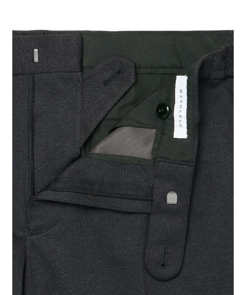 SUIT SQUARE(スーツスクエア)の「スマみえ FIELD SENSOR BIRD’S EYE パンツ SL02(スラックス・メンズ・ネイビー/チャコールグレー・SS(73cm)/M(79cm)/S(76cm)/L(82cm)/3L(88cm)/LL(85cm))」の18枚目の写真
