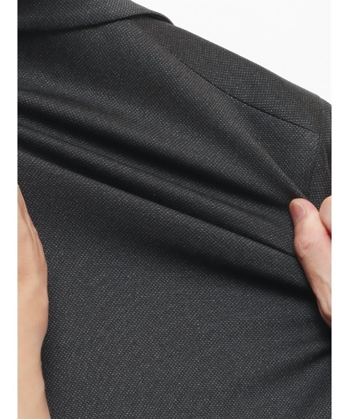 SUIT SQUARE(スーツスクエア)の「スマみえ FIELD SENSOR BIRD’S EYE パンツ SL02(スラックス・メンズ・ネイビー/チャコールグレー・SS(73cm)/M(79cm)/S(76cm)/L(82cm)/3L(88cm)/LL(85cm))」の16枚目の写真