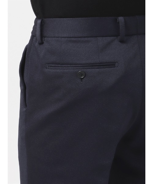 SUIT SQUARE(スーツスクエア)の「スマみえ FIELD SENSOR BIRD’S EYE パンツ SL02(スラックス・メンズ・ネイビー/チャコールグレー・SS(73cm)/M(79cm)/S(76cm)/L(82cm)/3L(88cm)/LL(85cm))」の9枚目の写真