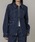 PUBLIC TOKYOipubNgELEj́uFRONT ZIP DENIM BLUZONiu]jvbu[