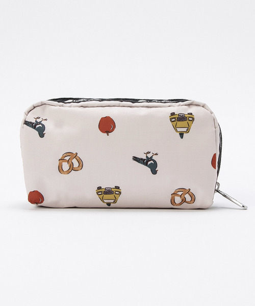 LeSportsac(レスポートサック)の「RECTANGULAR COSMETIC エヌワイシーアイコンズ(ポーチ・レディース・ベージュ・FREE)」の3枚目の写真