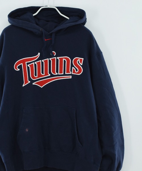 【ヴィンテージ古着】NIKE MLB TWINS プルオーバーパーカー