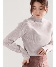 Te chichi | モールリブスタンドネックニット(ニット/セーター)
