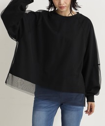 FOUND GOOD | チュールレイヤードウラケLS(Tシャツ/カットソー)