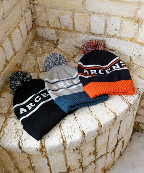 LAKOLE（ラコレ）の「ロゴニットキャップ / 140059（ニットキャップ/ビーニー・メンズ・ブラック/ライトグレー/ネイビー・9）」の4枚目の写真