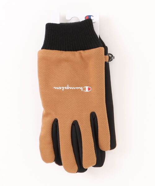 Champion（チャンピオン）の「【champion】ストレッチツイル 手袋　686-0022（手袋・メンズ・カーキ/ブラック/ネイビー/ベージュ・FREE）」の2枚目の写真