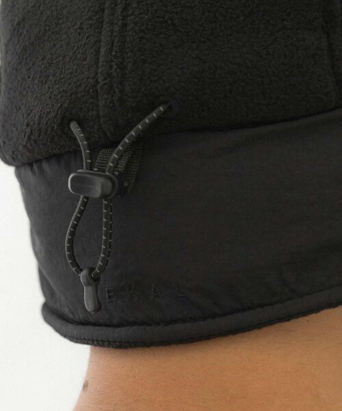 EKAL（エカル）の「フリースイヤーキャップ（キャップ・メンズ・グレー系その他/ブラック・ONE）」の8枚目の写真