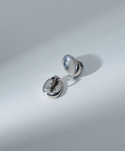 PHILIPPE AUDIBERT(フィリップ オーディベール)の「【PHILIPPE AUDIBERT】Boucles d'oreilles Sima laiton オーバルイヤリング ※BO6455(イヤリング・レディース・シルバー・FREE)」の8枚目の写真