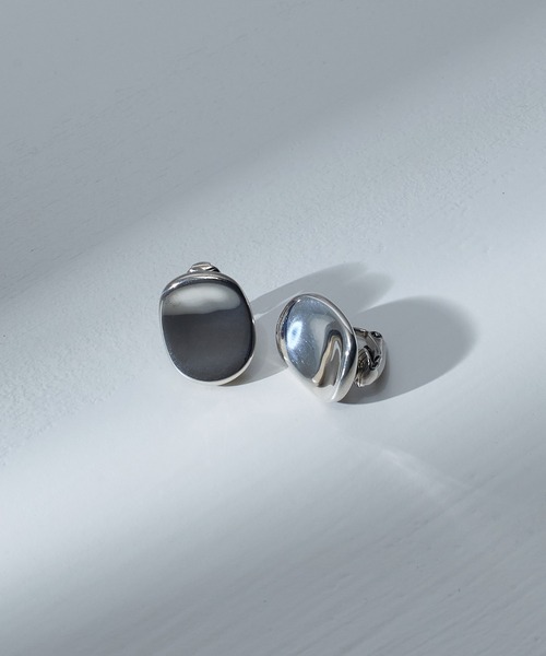 PHILIPPE AUDIBERT（フィリップ オーディベール）の「【PHILIPPE AUDIBERT】Boucles d'oreilles Sima laiton オーバルイヤリング ※BO6455（イヤリング・レディース・シルバー・FREE）」の10枚目の写真