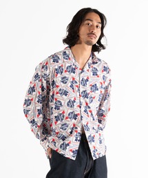 BEDWIN & THE HEARTBREAKERS | Pabst Ex. L/S OPEN COLLAR SHIRT "FIRTH"(シャツ/ブラウス)