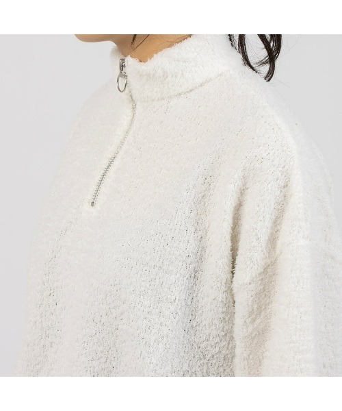 Reebok（リーボック）の「WDE コージー カバーアップ / WDE COZY COVER UP（スウェット・レディース・ブラウン/ホワイト・SMALL/X-LARGE/MEDIUM/LARGE）」の8枚目の写真