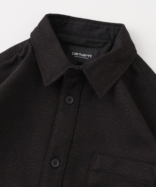 Carhartt WIP(カーハートダブリューアイピー)の「CARHARTT WIP ロングスリーブトゥルーマンシャツ I033829(シャツ/ブラウス・メンズ・チャコールグレー・MEDIUM)」の3枚目の写真