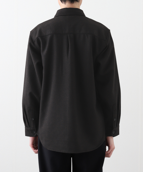 Carhartt WIP(カーハートダブリューアイピー)の「CARHARTT WIP ロングスリーブトゥルーマンシャツ I033829(シャツ/ブラウス・メンズ・チャコールグレー・MEDIUM)」の9枚目の写真