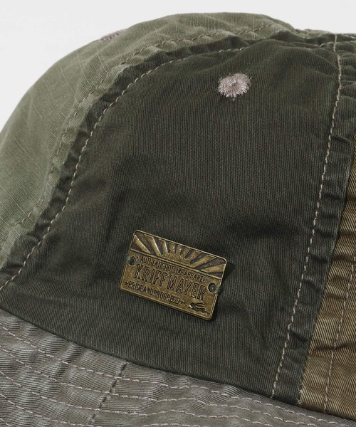KRIFF MAYER（クリフメイヤー）の「ミリタリーメトロハット（ハット・メンズ・カーキ/ネイビー/ベージュ・FREE）」の10枚目の写真