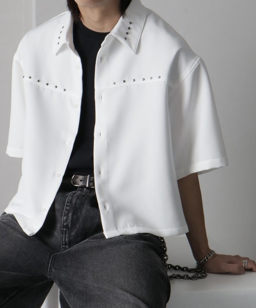 セール】【welise/ウェライズ】リッチドレープファブリック スタッズ