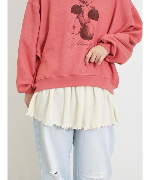 Samansa Mos2（サマンサ モスモス）の「2WAYニットビスチェセットトップス（Tシャツ/カットソー・レディース・キナリ/ミント/チャコールグレー/ベージュ・F）」の10枚目の写真