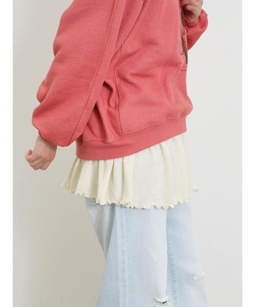 Samansa Mos2（サマンサ モスモス）の「2WAYニットビスチェセットトップス（Tシャツ/カットソー・レディース・キナリ/ミント/チャコールグレー/ベージュ・F）」の11枚目の写真