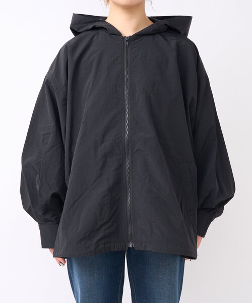 un dix cors（アンディコール）の「Aラインボリュームマンパ（マウンテンパーカー・レディース・アイボリー/ブラック・FREE）」の22枚目の写真