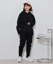 MMMM（エムエムエムエム）の「MMMM フレンチテリー/ナイロン/ブロッキングセットアップ/パーカ－/パンツ（セットアップ）」