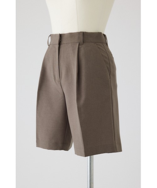 RIM.ARK（リムアーク）の「Slacks half PT スラックスハーフパンツ（スラックス・レディース・ネイビー/ライトブラウン/チャコールグレー・36/38）」の17枚目の写真