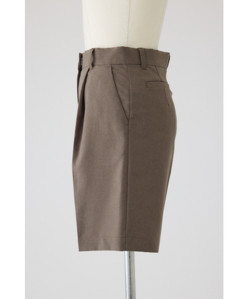 RIM.ARK（リムアーク）の「Slacks half PT スラックスハーフパンツ（スラックス・レディース・ネイビー/ライトブラウン/チャコールグレー・36/38）」の18枚目の写真