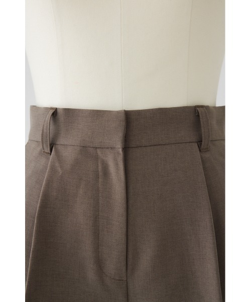 RIM.ARK（リムアーク）の「Slacks half PT スラックスハーフパンツ（スラックス・レディース・ネイビー/ライトブラウン/チャコールグレー・36/38）」の20枚目の写真