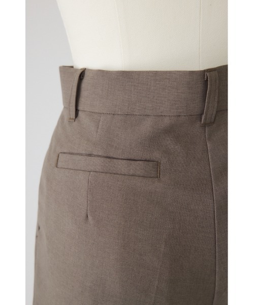 RIM.ARK（リムアーク）の「Slacks half PT スラックスハーフパンツ（スラックス・レディース・ネイビー/ライトブラウン/チャコールグレー・36/38）」の21枚目の写真