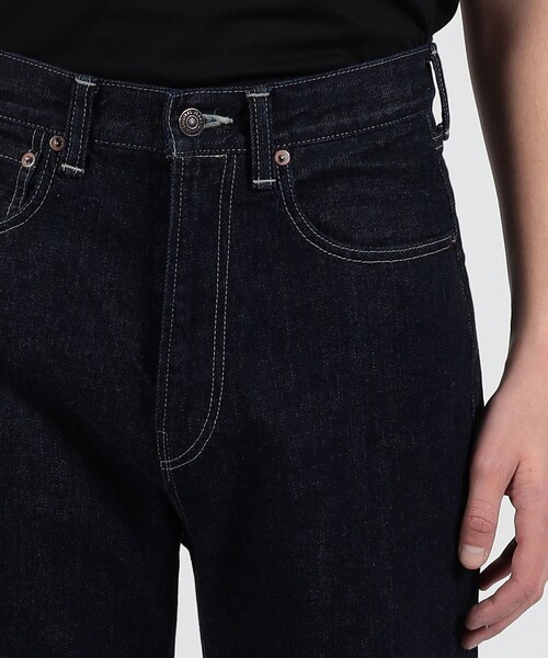 EDITION(エディション)の「コットンデニム ストレートパンツ(デニムパンツ・メンズ・ネイビー・XL/L/M/S)」の6枚目の写真