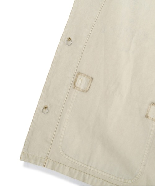schott（ショット）の「Schott/ショット/PAINT BACK SATIN COVERALL/ペイント バックサテン カバーオール（ミリタリージャケット・メンズ・ホワイト・XL/2XL/L/M）」の14枚目の写真