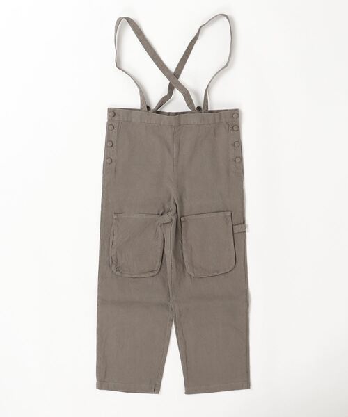 FREAK'S STORE(フリークスストア)の「MARU TO/マルト Dyed Suspender Pants/ダイド サスペンダーパンツ(サロペット/オーバーオール・レディース・ブラウン・SMALL)」の1枚目の写真
