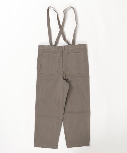 FREAK'S STORE(フリークスストア)の「MARU TO/マルト Dyed Suspender Pants/ダイド サスペンダーパンツ(サロペット/オーバーオール・レディース・ブラウン・SMALL)」の2枚目の写真