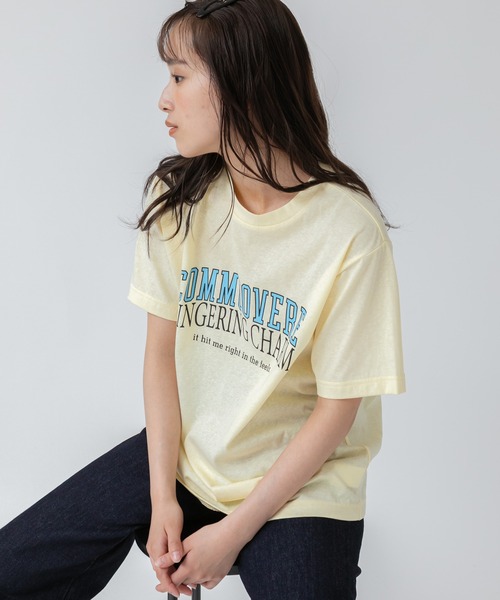 韓国ファッション●ロゴTシャツ●2色●追跡送料込 ベーシックロゴ半袖Tシャツ/カットソー 韓国ブランドセレクト│A