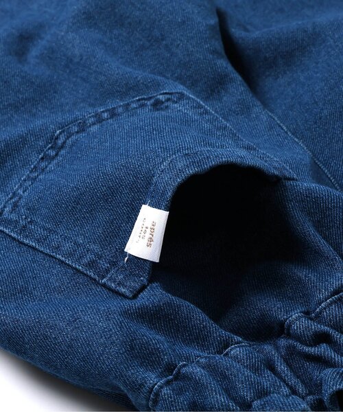 apres les cours（アプレレクール）の「【ジュニア対応】リボンビスチェ&フリルタックパンツ2Pセット（セットアップ・キッズ・インディゴブルー/チャコール/ブラック・140/90/100/110/120/130）」の13枚目の写真