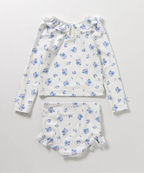 apres les cours(アプレレクール)の「【UVカット/ベビー&キッズ】ラッシュガード付きフリル水着(水着・キッズ・ピンク/その他3・80/90/100/110/120/130/140)」の20枚目の写真