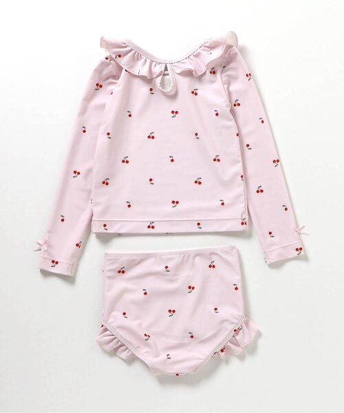 apres les cours(アプレレクール)の「【UVカット/ベビー&キッズ】ラッシュガード付きフリル水着(水着・キッズ・ピンク/その他3・80/90/100/110/120/130/140)」の21枚目の写真