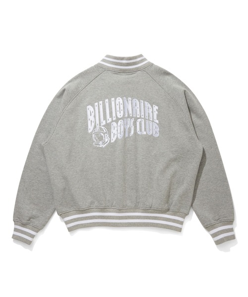 BILLIONAIRE BOYS CLUB スウェットスタジャン XL セール】EMBROIDERED LOGO SWEAT VARSITY JACKET（スタジャン