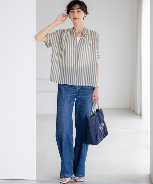 Oggi5月号掲載】ミスティサテン タンクトップ（タンクトップ）｜23区